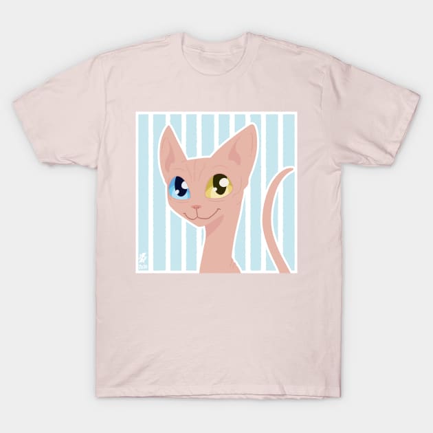 Sphynx Kitty T-Shirt by KBDraws92
